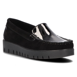 Filippo Scarpe in pelle DP3024 / 21 Bkl nere nero