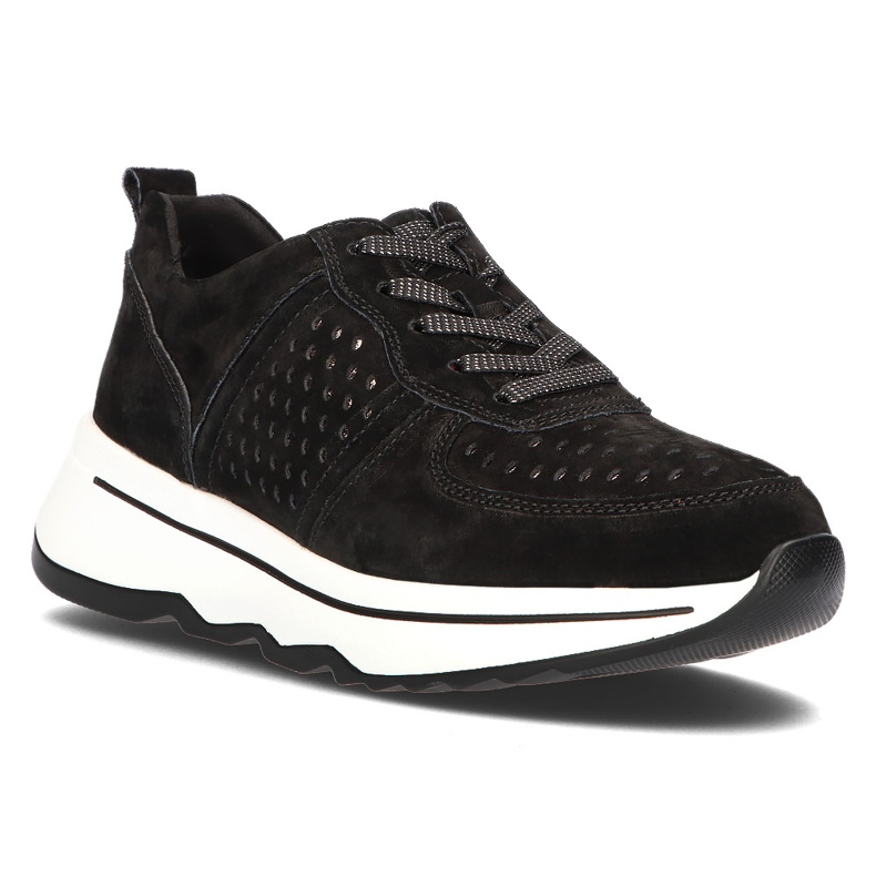 Filippo Sneakers in pelle DP3171/21 Bk nere nero