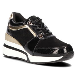 Sneakers in pelle Filippo DP3167/21 Bk nero
