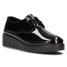 Scarpe in pelle Filippo DP3025/21 Bk nero