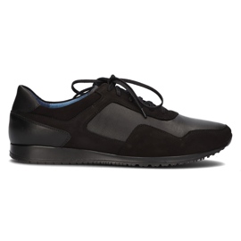 Scarpe in pelle Filippo 1755 nere nero
