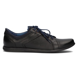 Scarpa in pelle Filippo 1703 nera nero