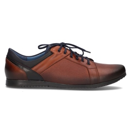 Scarpe in pelle Filippo 1690 marrone