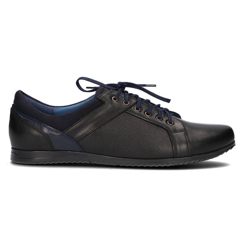 Scarpa in pelle Filippo 1690 nera nero
