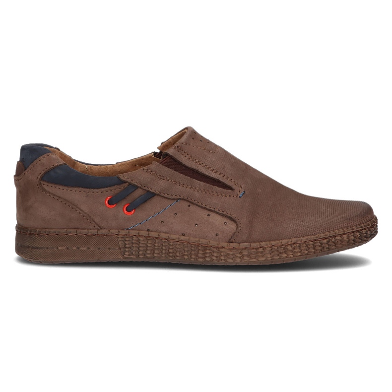 Scarpa in pelle Filippo 862L marrone