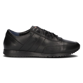 Scarpe in pelle Filippo 1749 nere nero