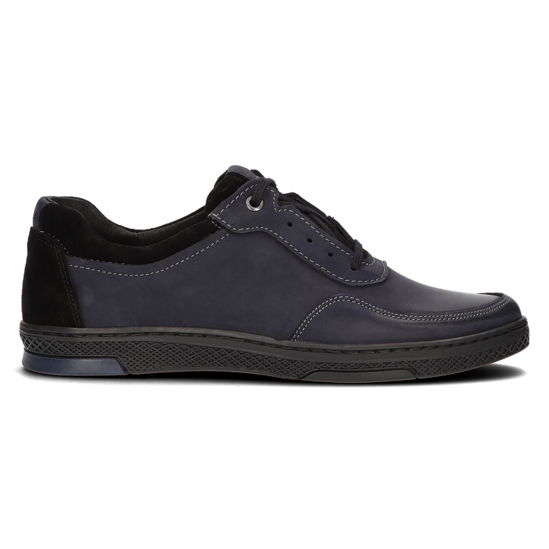 Scarpa in pelle Filippo 918 blu navy
