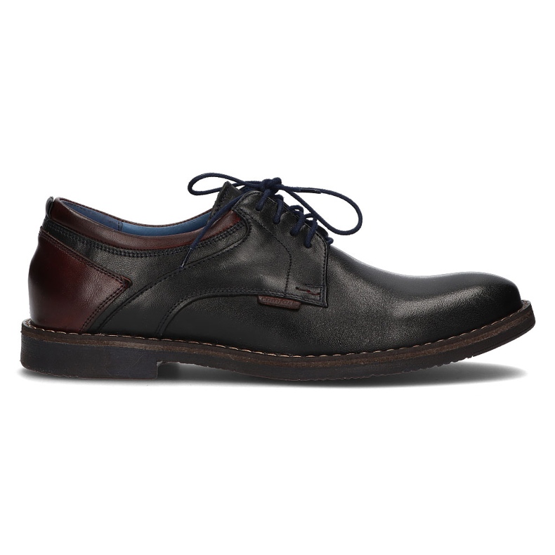 Scarpa in pelle Filippo 1630 nera nero