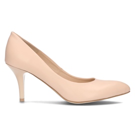 Décolleté in pelle Filippo 2108 beige