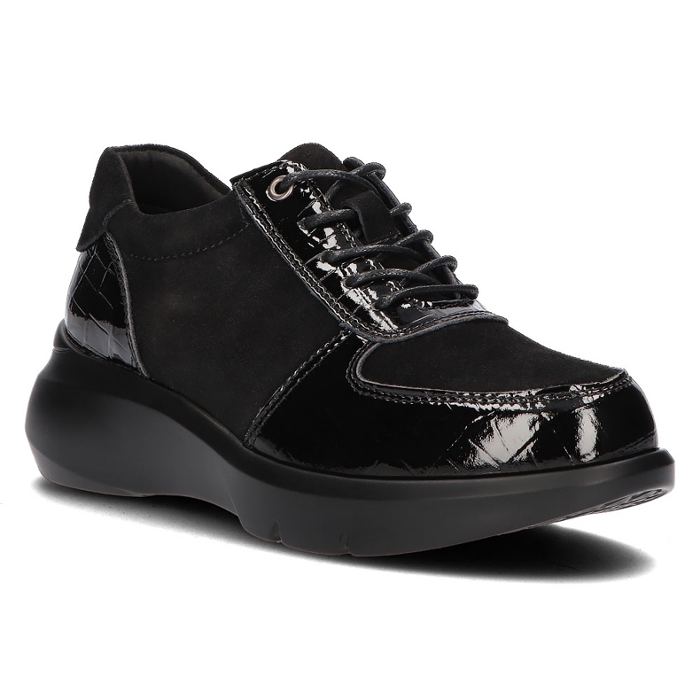 Sneakers in pelle Filippo DP3168/21 Bk nere nero