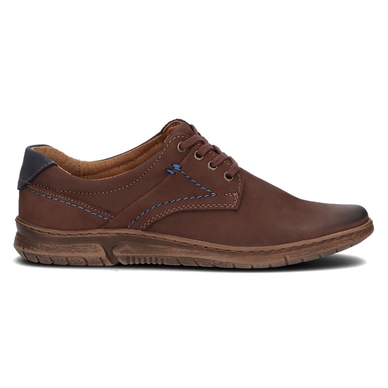 Scarpe in pelle Filippo 858 marrone