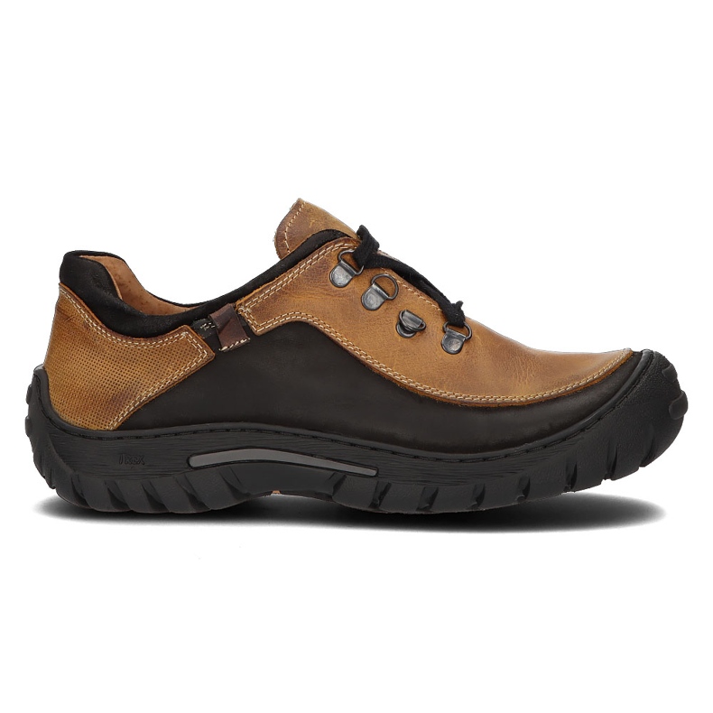 Scarpa in pelle Filippo 917 senape marrone