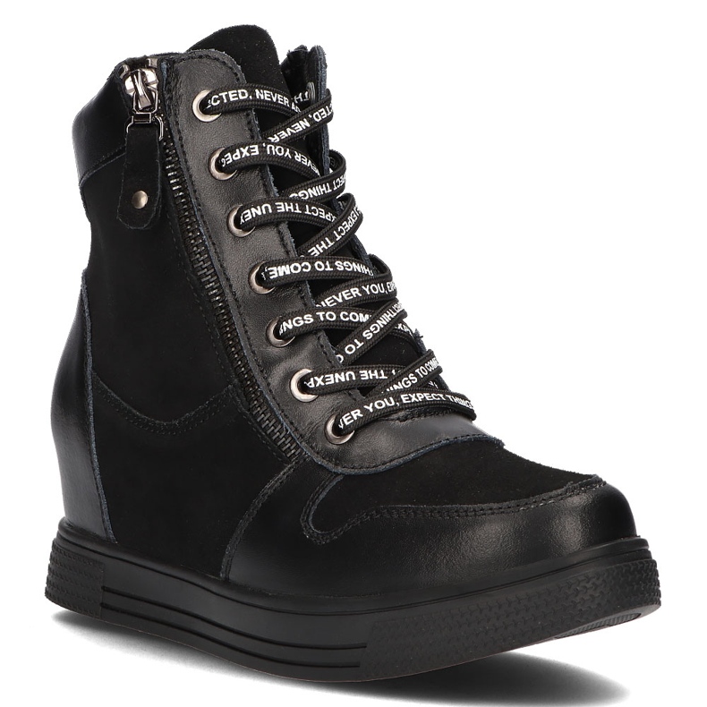 Stivali in pelle Filippo DBT3148 / 21 Bk Nero