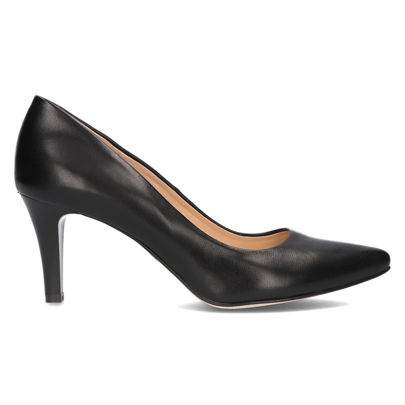 Décolleté in pelle Filippo 1062 Nero