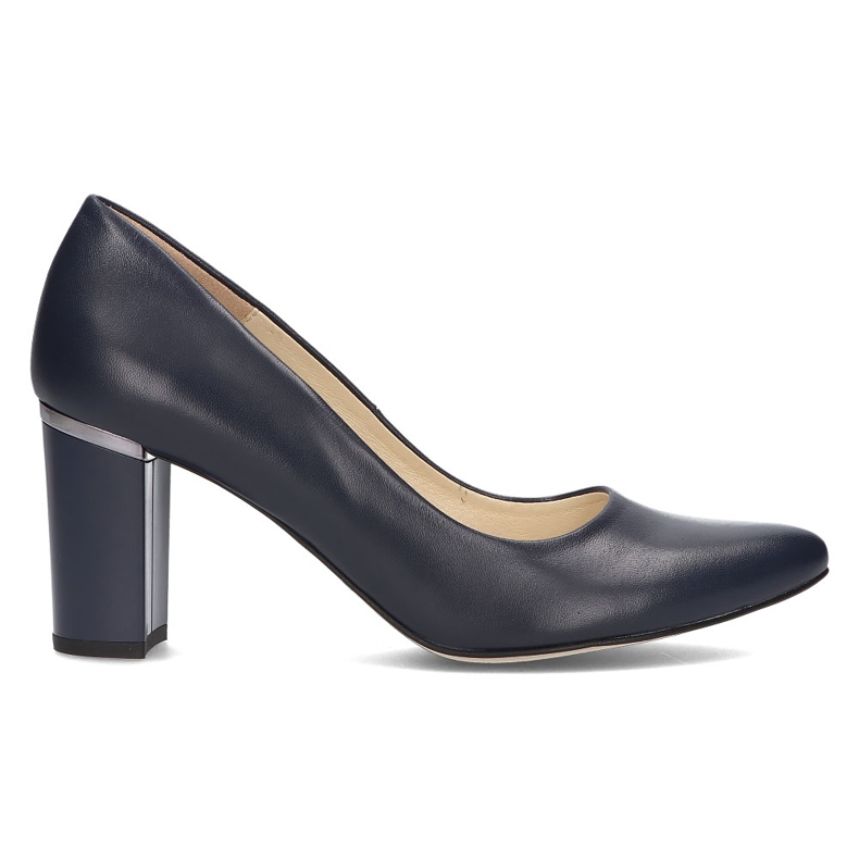 Décolleté in pelle Filippo 2063 Blu navy