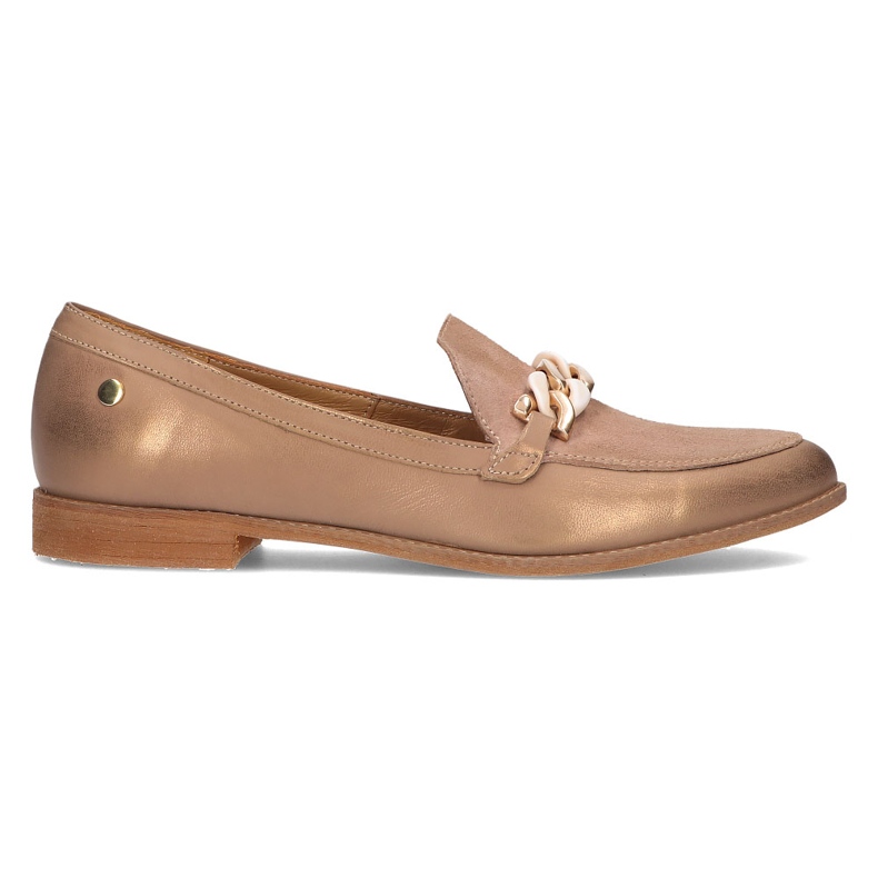 Mocassini in pelle Filippo 4099B Beige
