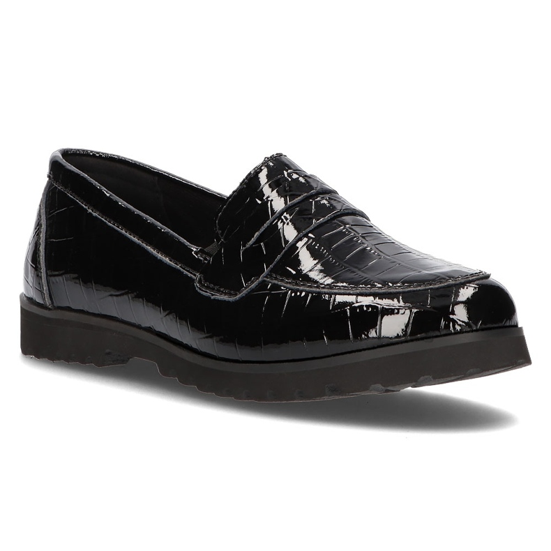 Mocassino in pelle Filippo DP3172/21 Bk nero