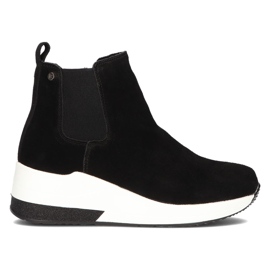 Stivali in pelle Filippo DBT3195/21 Bk nero