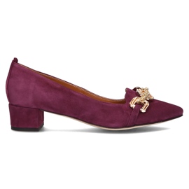 Scarpa in pelle Filippo 2109/2 viola