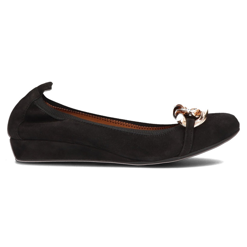 Ballerine Filippo 894 in pelle nere nero