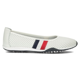 Scarpa in pelle Filippo DP2063/22 Wh bianca
