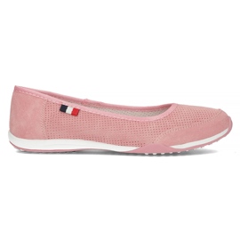 Scarpe in pelle Filippo DP143/22 Pi rosa