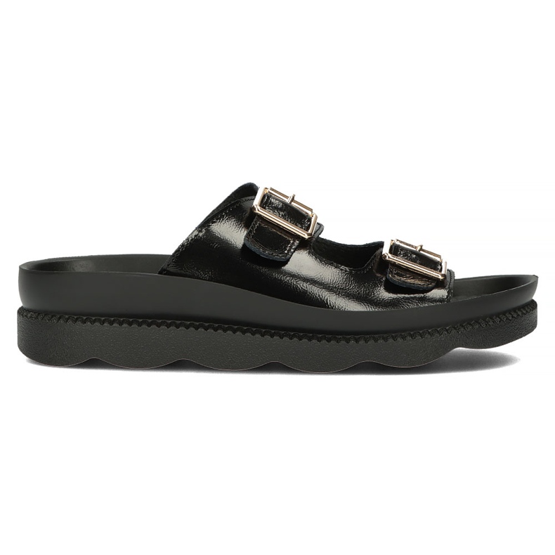 Ciabatte in pelle Filippo DK3599 / 22 Bk nere nero