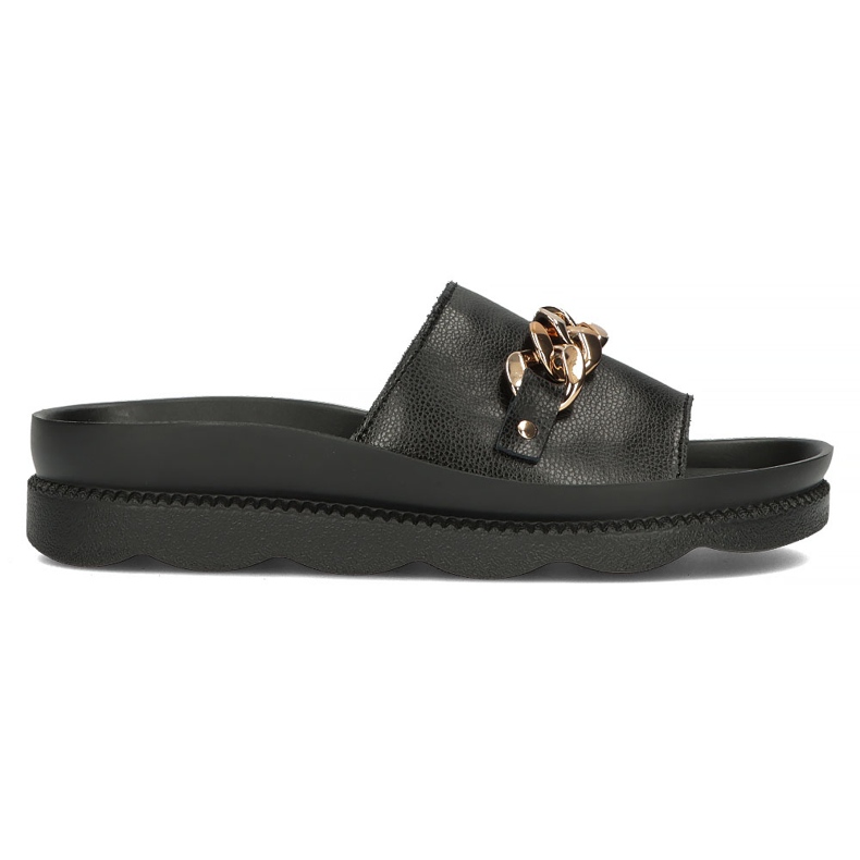 Ciabatte in pelle Filippo DK3597 / 22 Bk nere nero