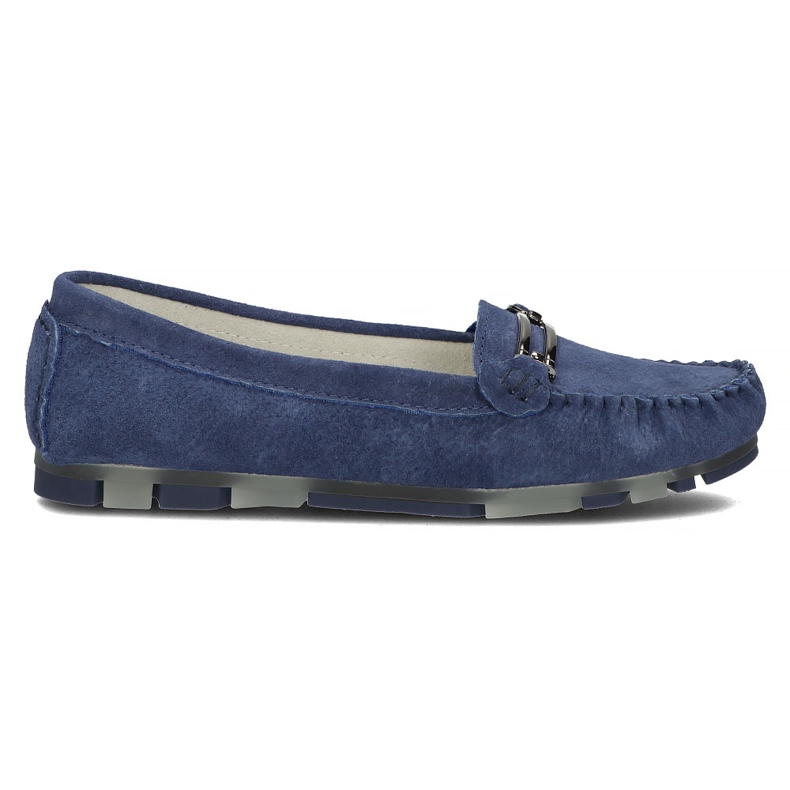 Mocassini in pelle Filippo DP1202/22 Bl blu