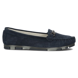 Mocassini in pelle Filippo DP1202/22 Nv blu navy