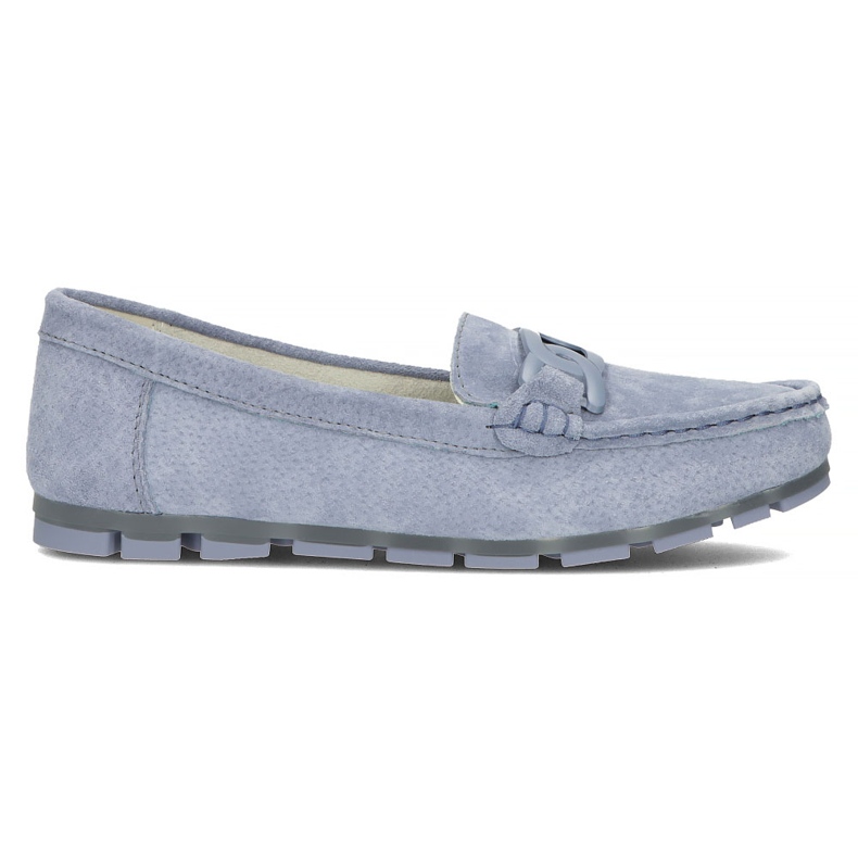 Mocassini in pelle Filippo DP3630/22 Bl blu