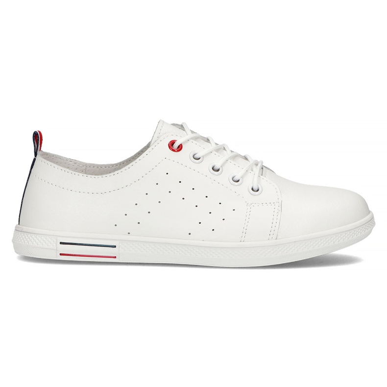 Scarpe in pelle Filippo DP3508 / 22 Wh bianco bianca