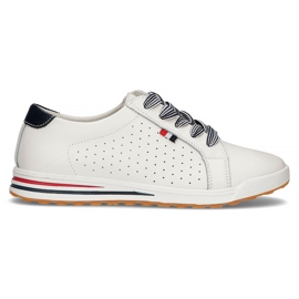 Scarpa in pelle Filippo DP3509/22 Wh bianco