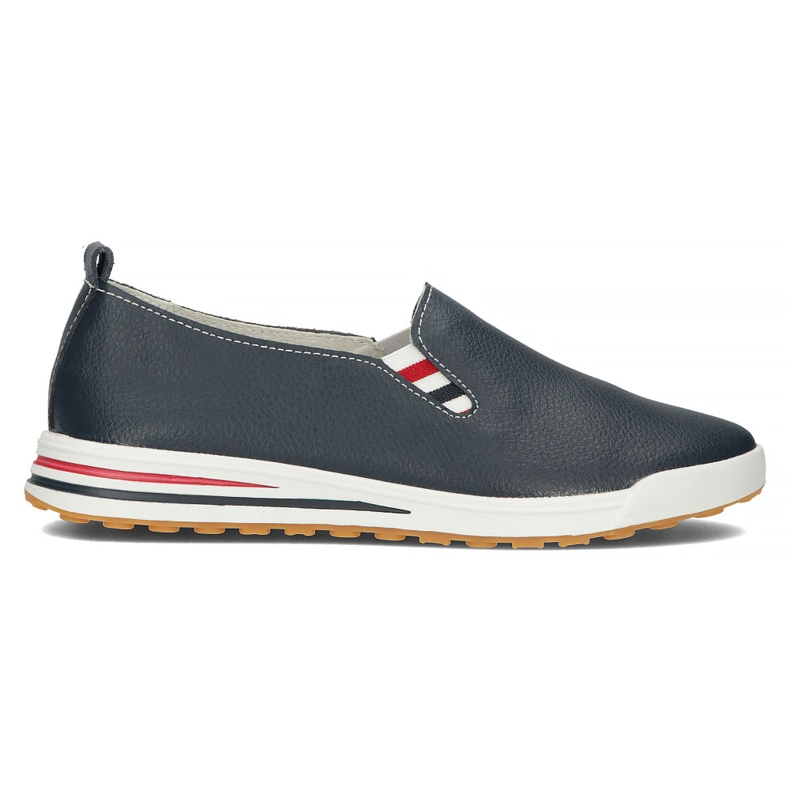 Scarpa in pelle Filippo DP3510/22 Nv blu navy