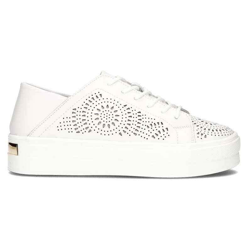 Scarpa in pelle FILIPPO DP3529 / 22 Wh bianco bianca