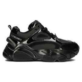 Sneakers in pelle Filippo BJ1848-SP nere nero