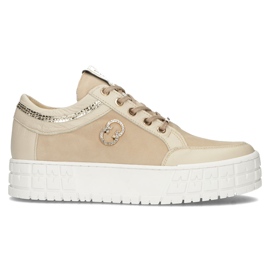 Sneakers in pelle Filippo 149 beige