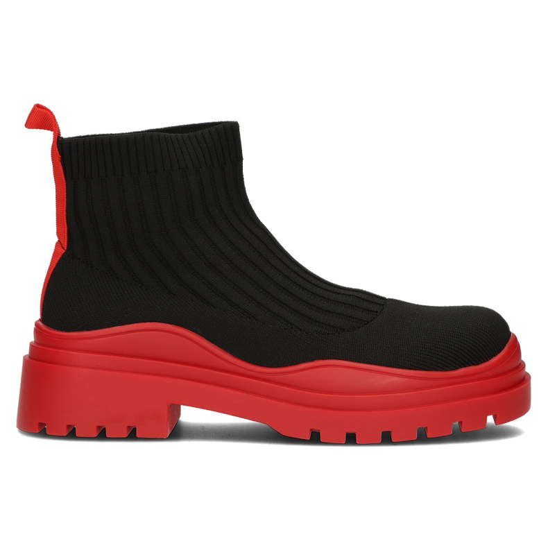 Filippo 6850 stivali rossi nero rosso