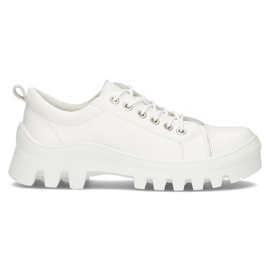 Sneakers in pelle FILIPPO DP3522 / 22 Wh bianche bianco