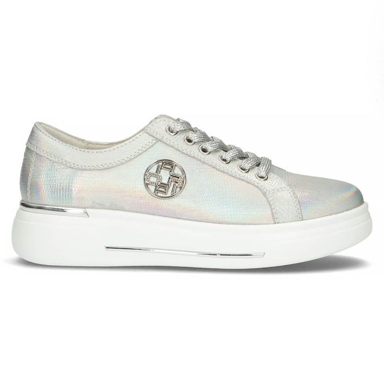 Scarpe in pelle FILIPPO DP3506/22 Si argento d'argento
