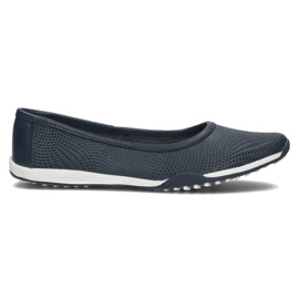 Ballerine in pelle Filippo DP3681/22 Nv blu navy