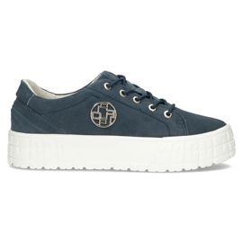 Sneakers in pelle FILIPPO DP3528/22 Nv blu navy