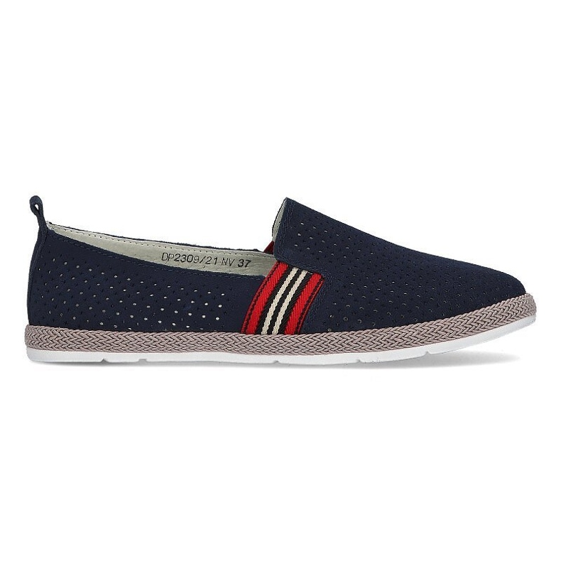 Scarpa in pelle Filippo DP2309/22 Nv blu navy