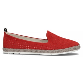 Scarpa rossa Filippo DP081/22 Rd in pelle rosso