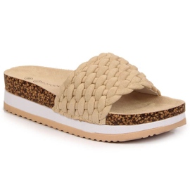 Ciabatte con plateau Potocki W WOL66B beige