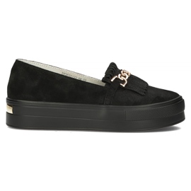 Scarpe in pelle Filippo DP3532/22 Bk nere nero