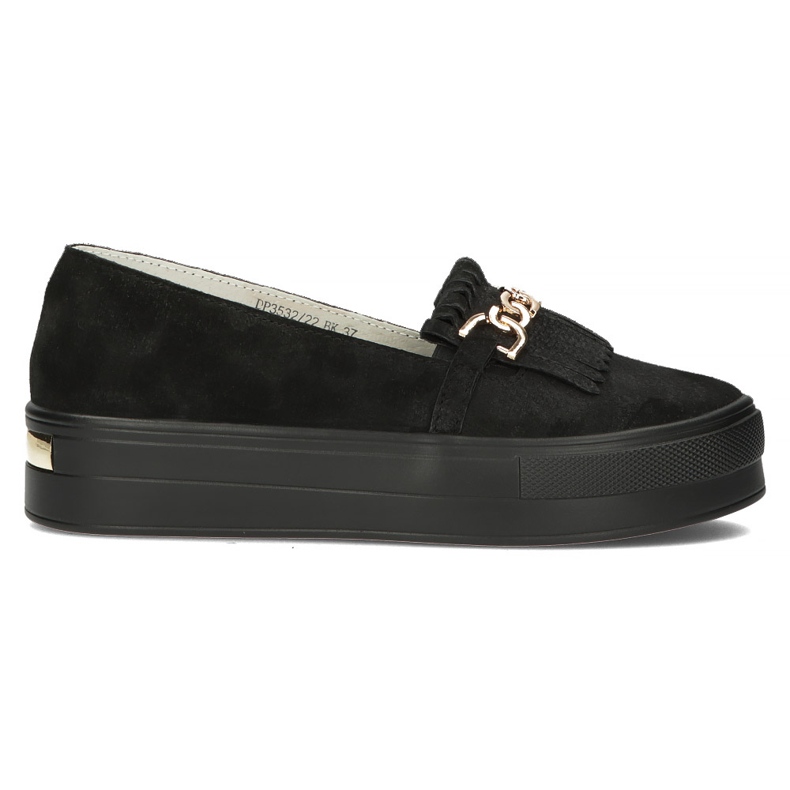 Scarpe in pelle Filippo DP3532/22 Bk nere nero