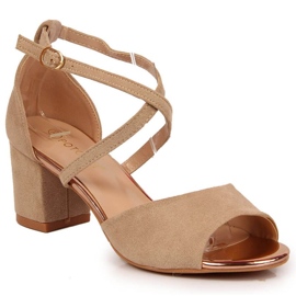 Sandali sul palo Potocki W WOL67B beige
