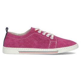Scarpa in pelle Filippo DP3507/22 Fh fucsia rosa