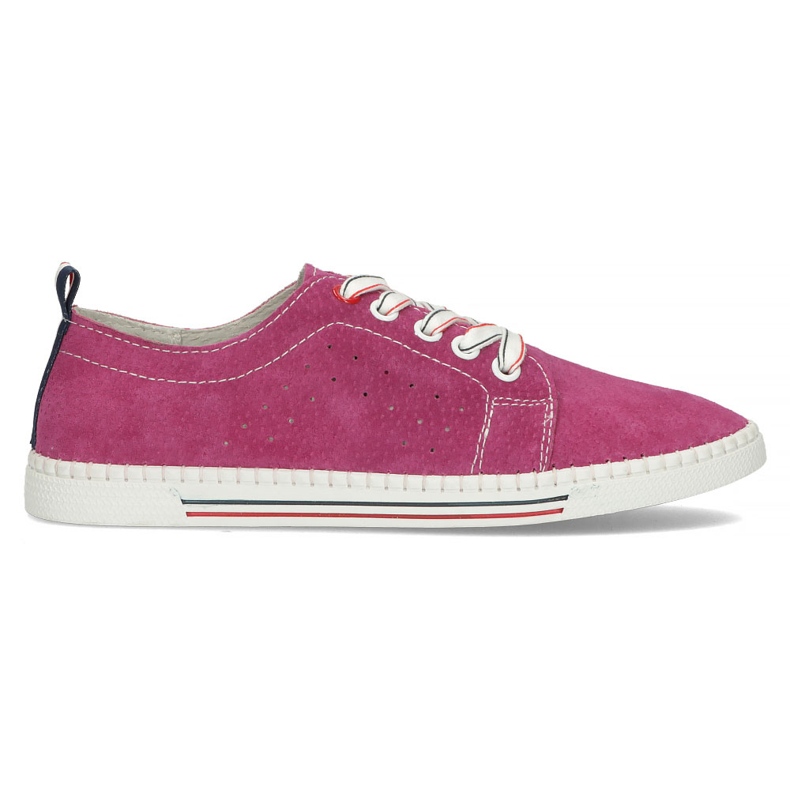 Scarpa in pelle Filippo DP3507/22 Fh fucsia rosa